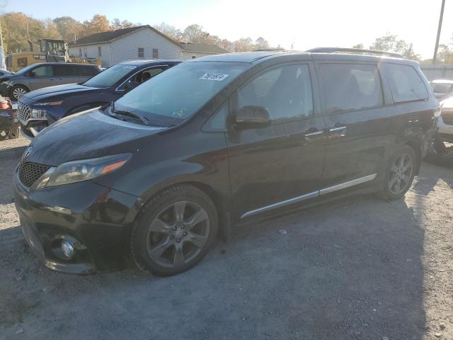 toyota sienna se 2017 5tdxz3dc1hs841196