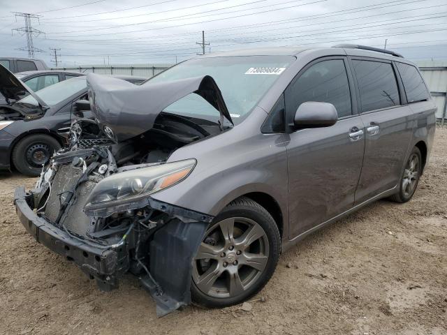 toyota sienna se 2017 5tdxz3dc1hs855907