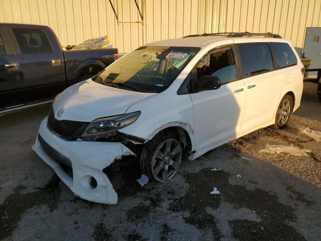 toyota sienna se 2017 5tdxz3dc1hs871136