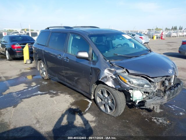 toyota sienna 2017 5tdxz3dc1hs875610