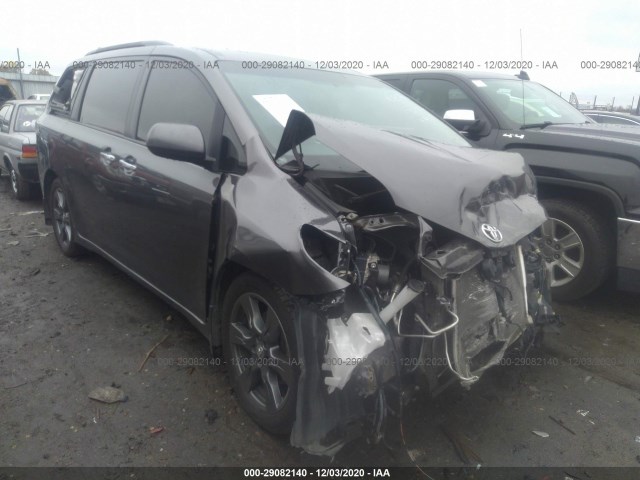 toyota sienna 2017 5tdxz3dc1hs876336