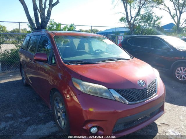 toyota sienna 2017 5tdxz3dc2hs786659