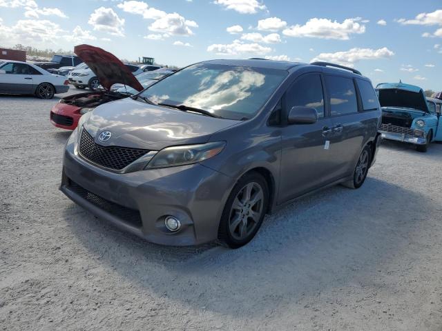 toyota sienna se 2017 5tdxz3dc3hs818390