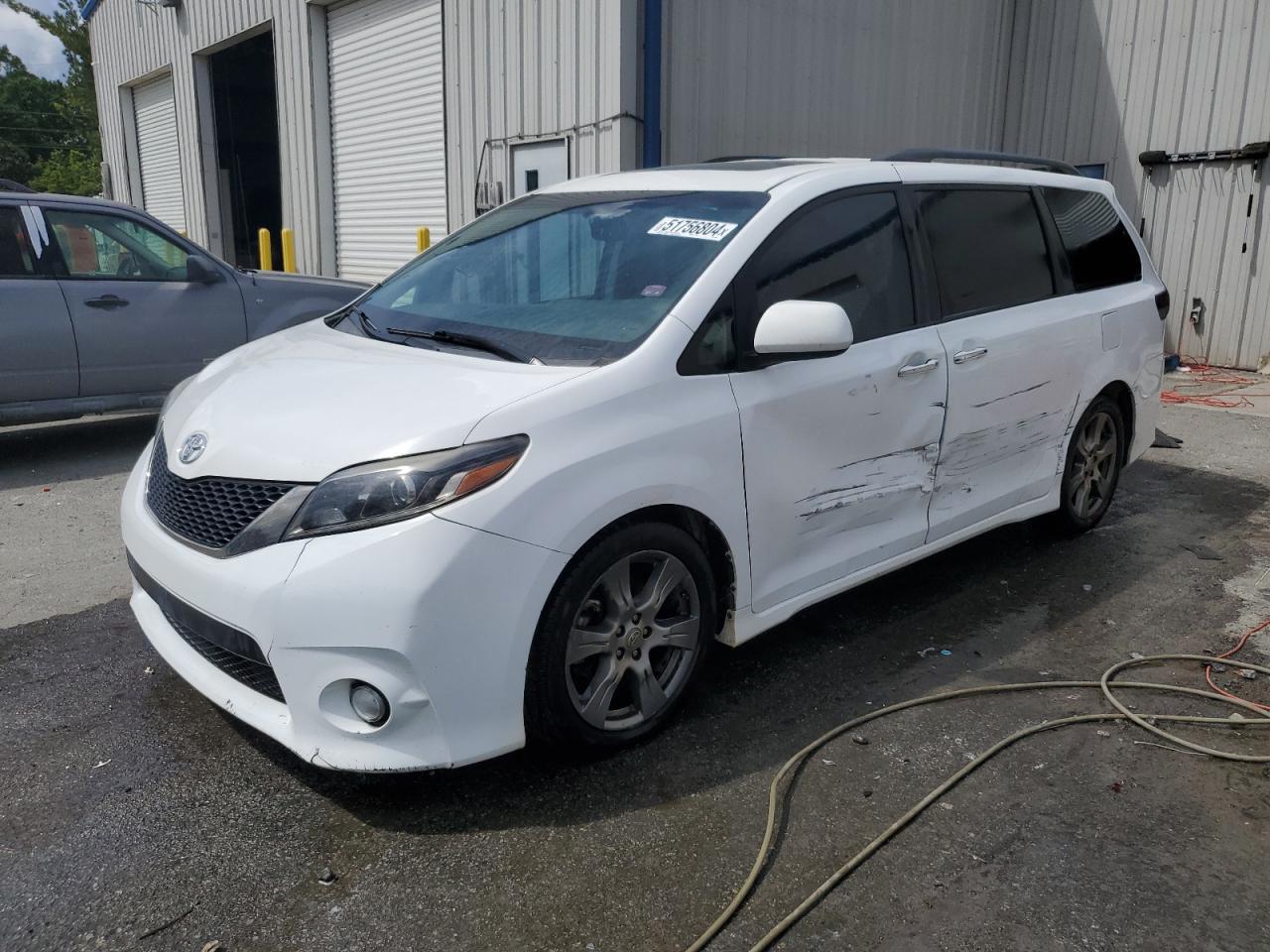 toyota sienna 2017 5tdxz3dc3hs837005