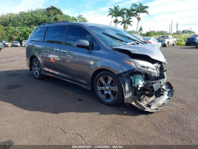 toyota sienna 2017 5tdxz3dc4hs773735