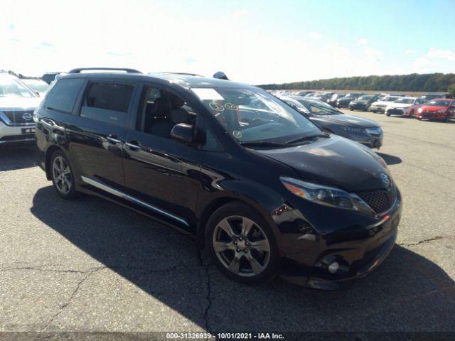 toyota sienna 2017 5tdxz3dc4hs880543