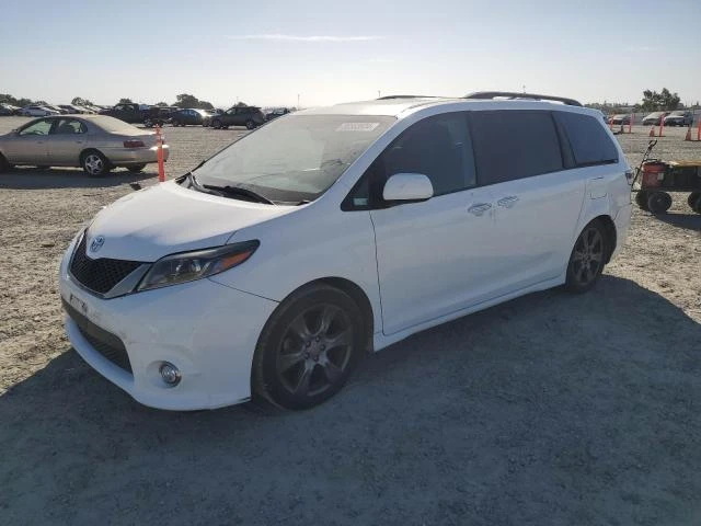 toyota sienna se 2017 5tdxz3dc5hs809948