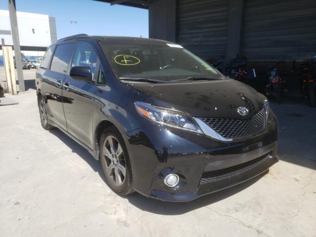 toyota sienna se 2017 5tdxz3dc6hs781805