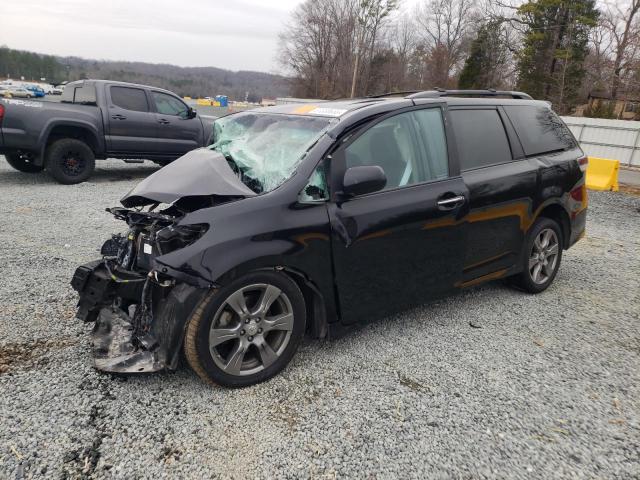 toyota sienna se 2017 5tdxz3dc6hs873366