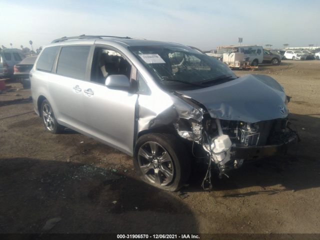 toyota sienna 2017 5tdxz3dc6hs893794