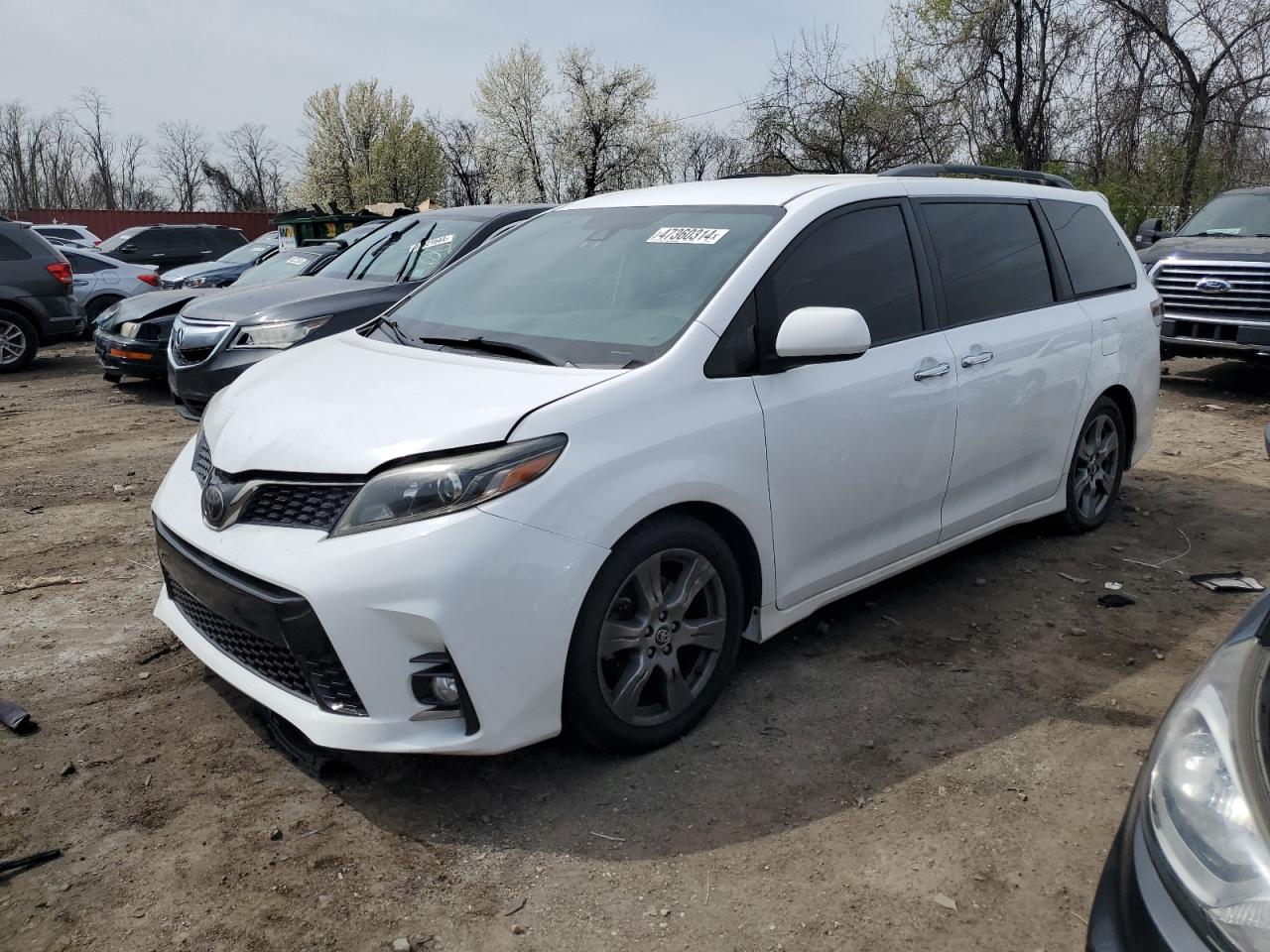 toyota sienna 2019 5tdxz3dc6ks986886