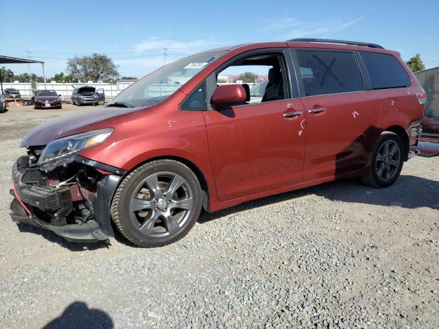 toyota sienna se 2017 5tdxz3dc7hs882268