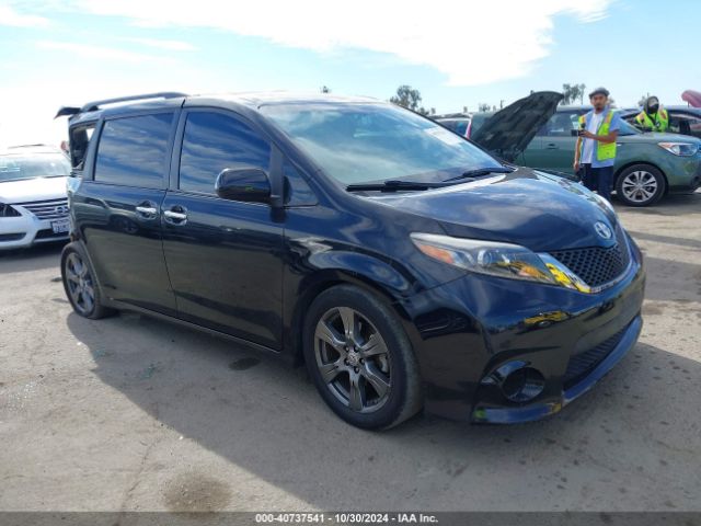 toyota sienna 2017 5tdxz3dc8hs771079