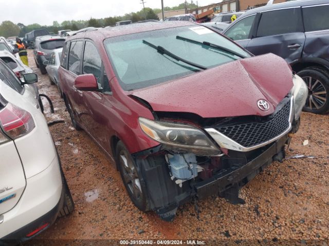 toyota sienna 2017 5tdxz3dc8hs846086