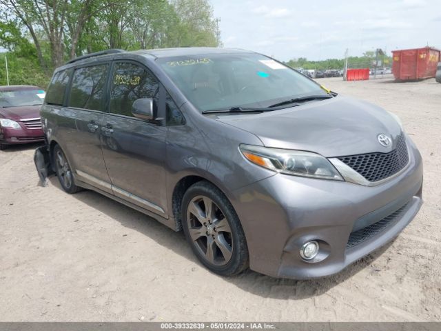 toyota sienna 2017 5tdxz3dc9hs790773