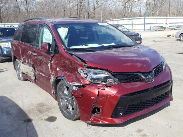 toyota sienna se 2018 5tdxz3dc9js950527