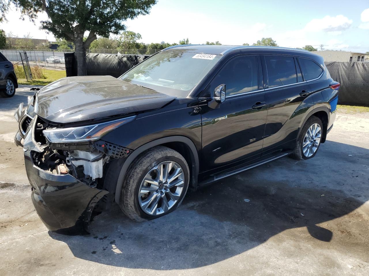 toyota highlander 2021 5tdyarah2ms509678