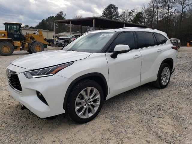 toyota highlander 2022 5tdyarah3ns513255