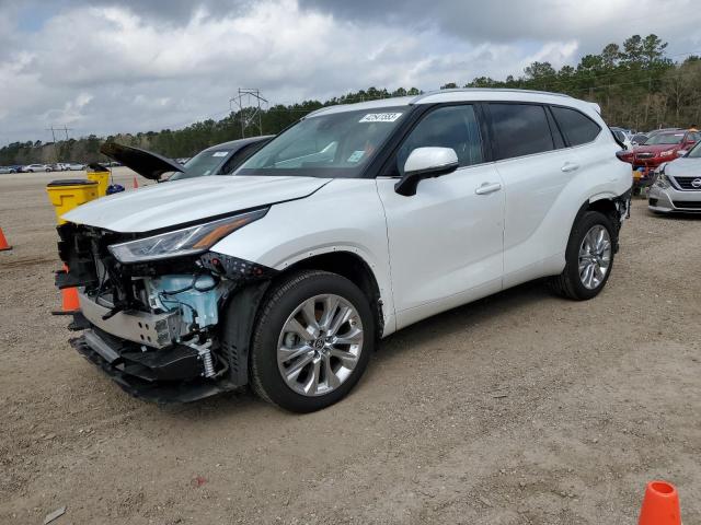 toyota highlander 2023 5tdyarah4ps517835