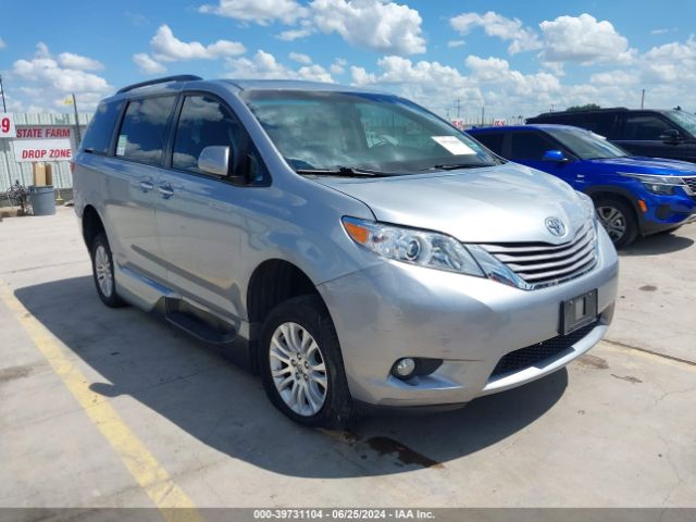 toyota sienna 2015 5tdyk3dc0fs657289