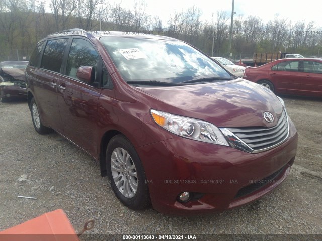 toyota sienna 2016 5tdyk3dc0gs714012