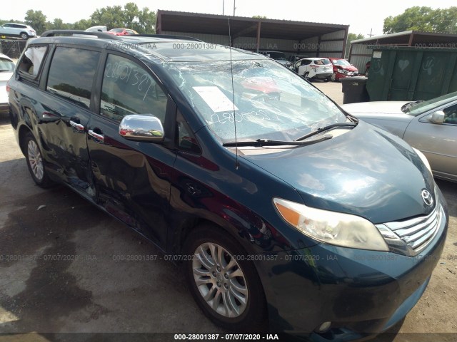 toyota sienna 2011 5tdyk3dc1bs020955