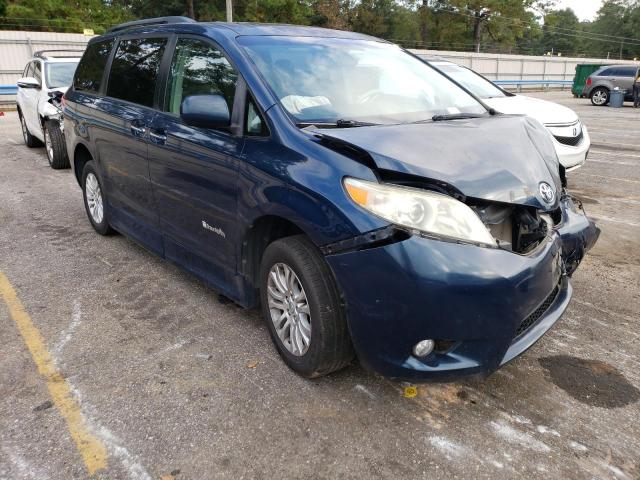 toyota sienna xle 2011 5tdyk3dc1bs139105