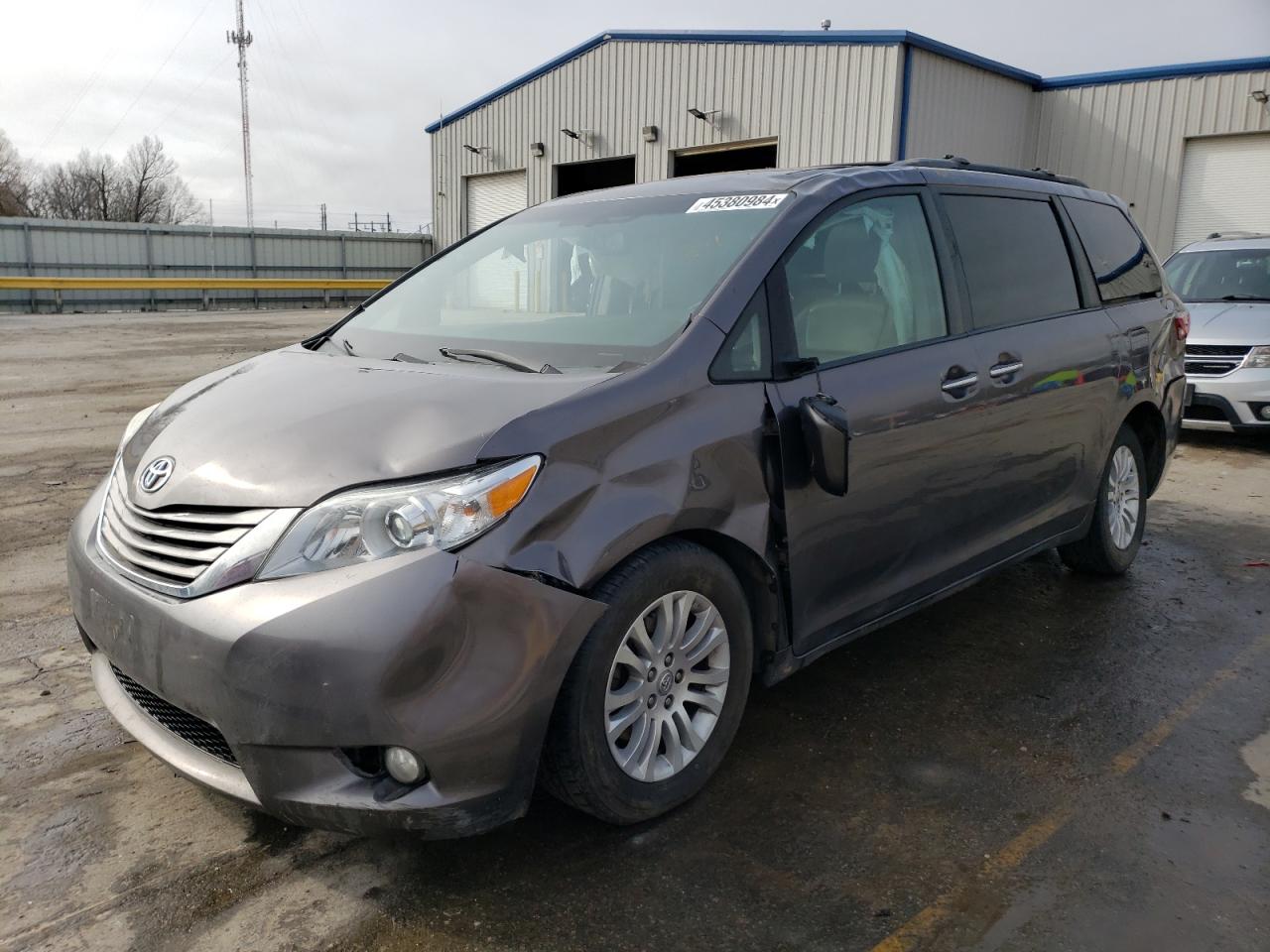 toyota sienna 2016 5tdyk3dc1gs710325