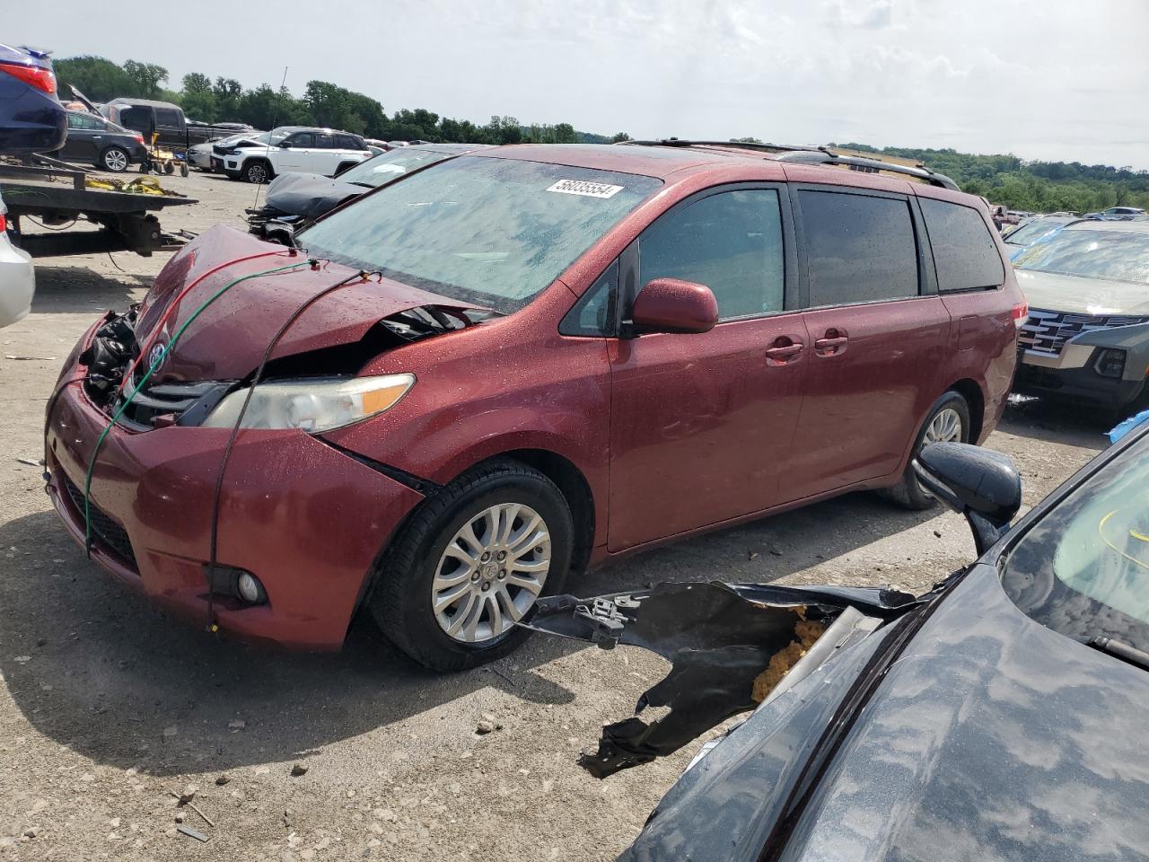 toyota sienna 2011 5tdyk3dc2bs116349