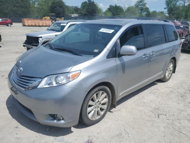 toyota sienna xle 2011 5tdyk3dc3bs132804