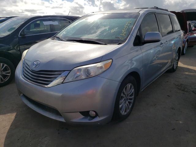 toyota sienna xle 2012 5tdyk3dc4cs181351