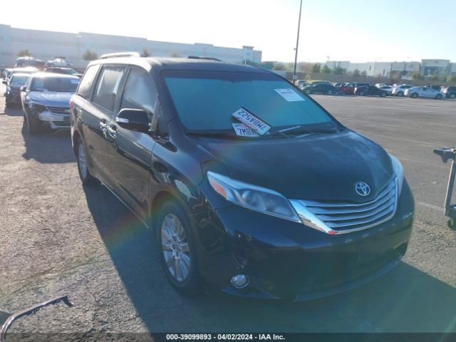 toyota sienna 2015 5tdyk3dc4fs622996