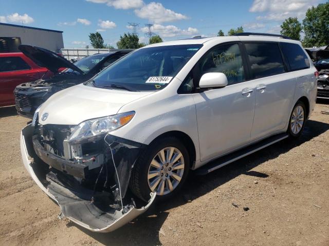 toyota sienna xle 2011 5tdyk3dc5bs068667