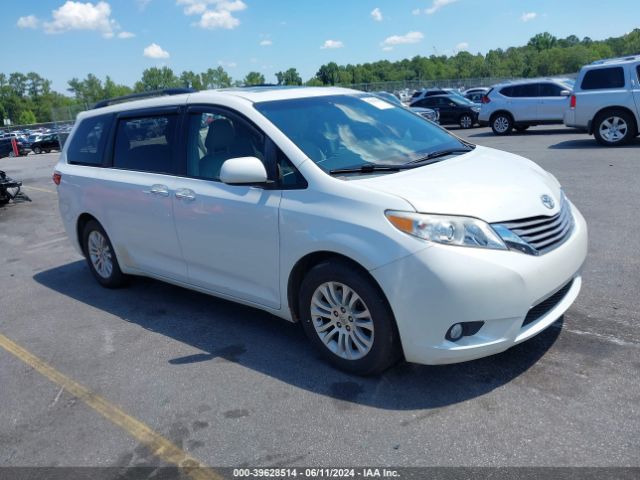 toyota sienna 2015 5tdyk3dc5fs542185