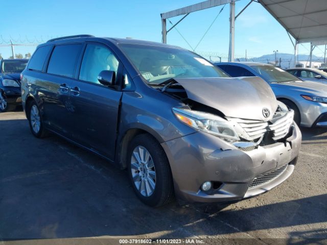 toyota sienna 2015 5tdyk3dc5fs689347