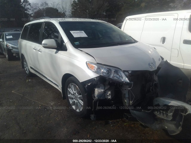 toyota sienna 2013 5tdyk3dc6ds283462