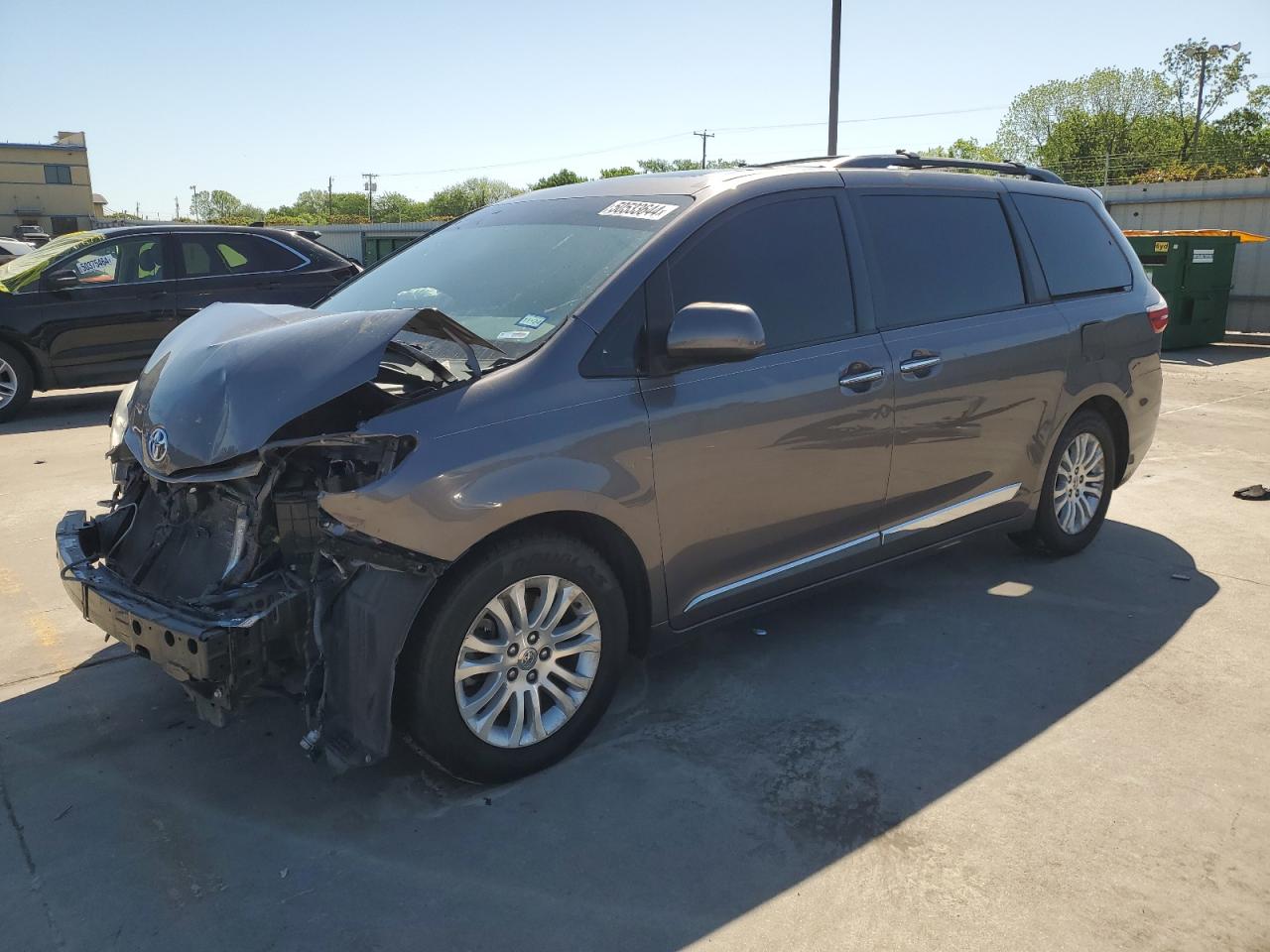 toyota sienna 2015 5tdyk3dc6fs557150