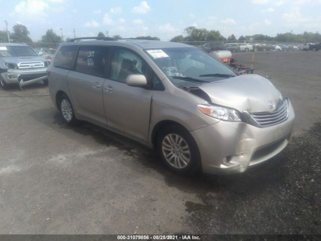 toyota sienna 2015 5tdyk3dc6fs669687