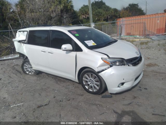 toyota sienna 2016 5tdyk3dc6gs764042