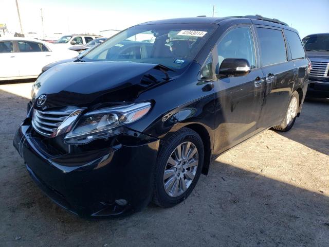 toyota sienna xle 2015 5tdyk3dc7fs577262