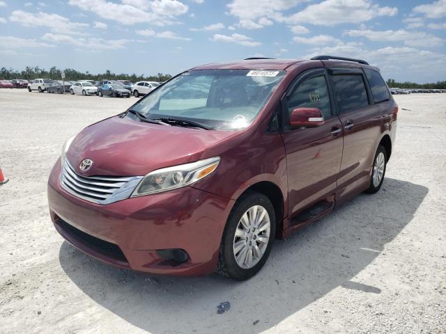 toyota sienna 2015 5tdyk3dc7fs642109