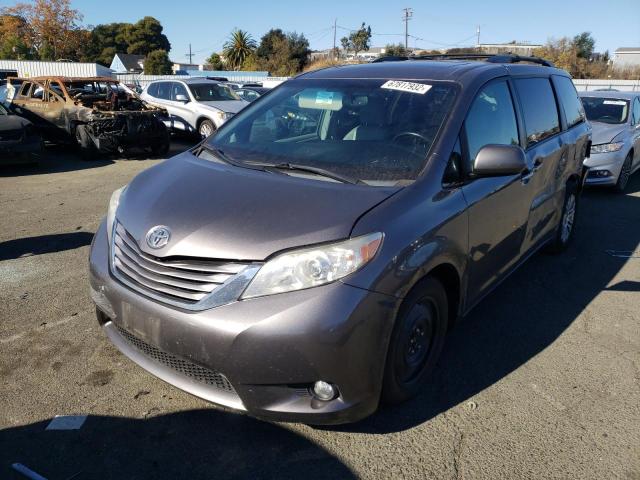 toyota sienna xle 2016 5tdyk3dc7gs722544