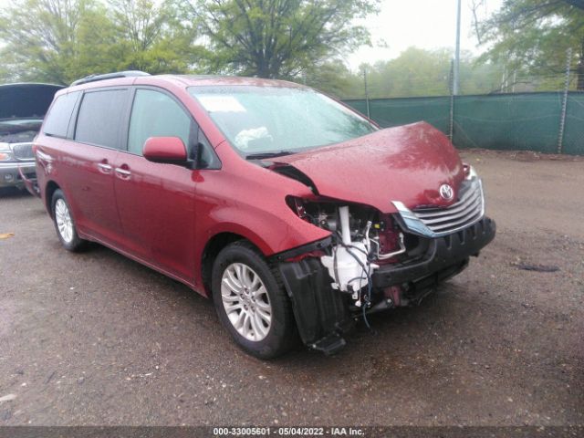 toyota sienna 2016 5tdyk3dc7gs745936