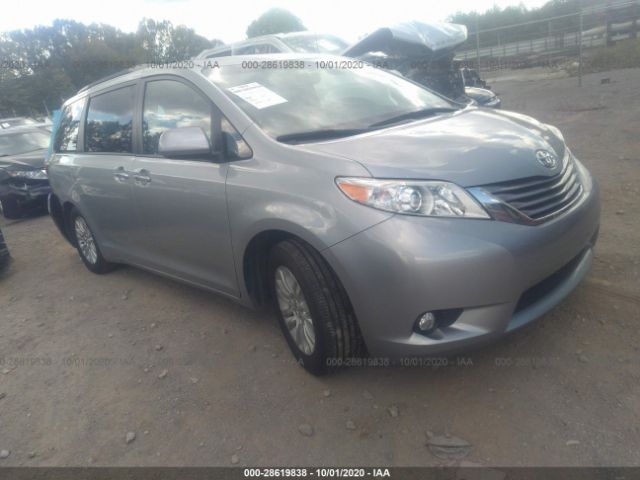 toyota sienna 2016 5tdyk3dc7gs753826