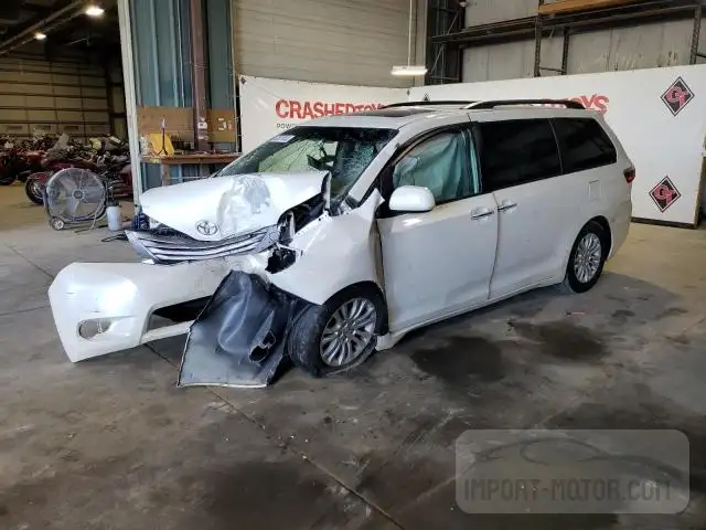 toyota sienna 2015 5tdyk3dc8fs551642