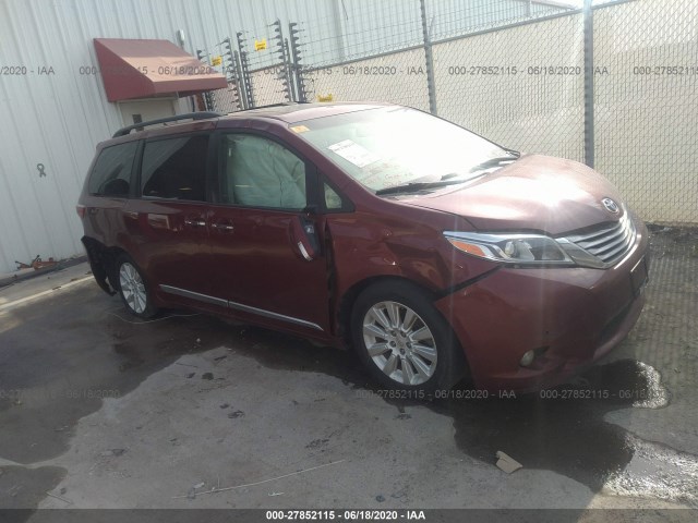 toyota sienna 2015 5tdyk3dc8fs657914