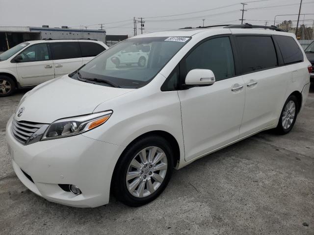 toyota sienna xle 2015 5tdyk3dc9fs542495