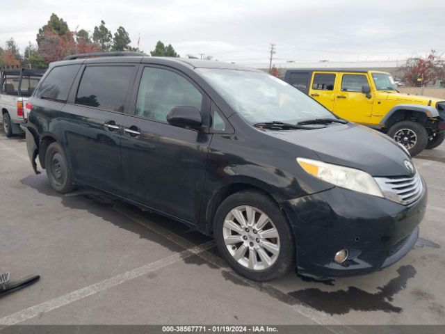 toyota sienna 2012 5tdyk3dcxcs212442