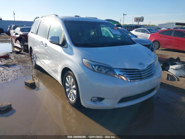 toyota sienna 2016 5tdyk3dcxgs737975