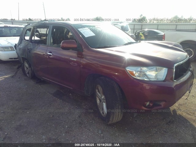 toyota highlander 2010 5tdyk3eh0as012645